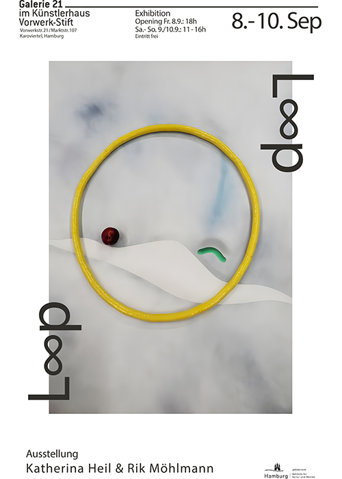 katherina heil rik möhlmann Loop exhibition galerie 21 vorwerkstift hamburg