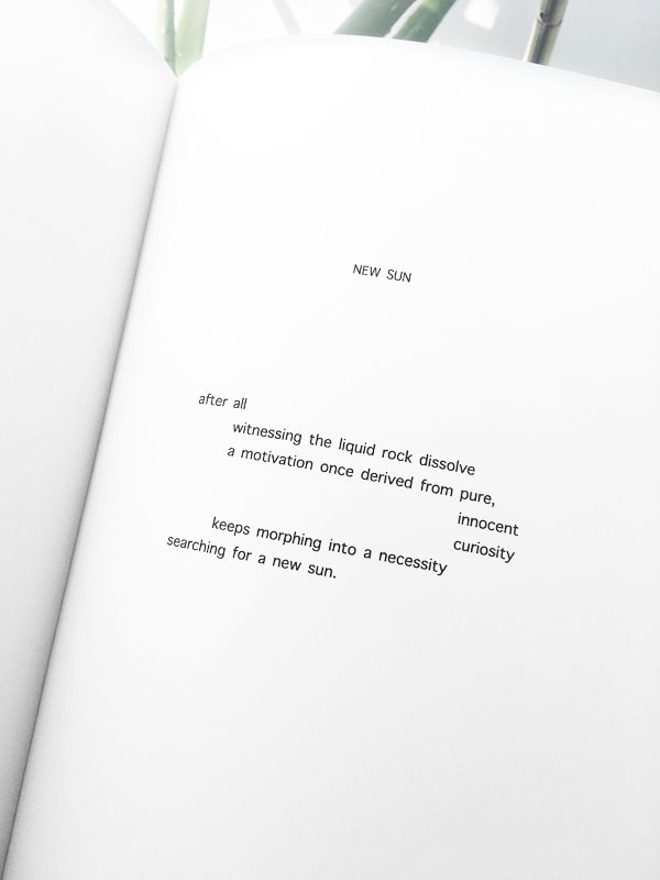 artists book cosmic latte katherina heil ©katherinaheil concrete poetry