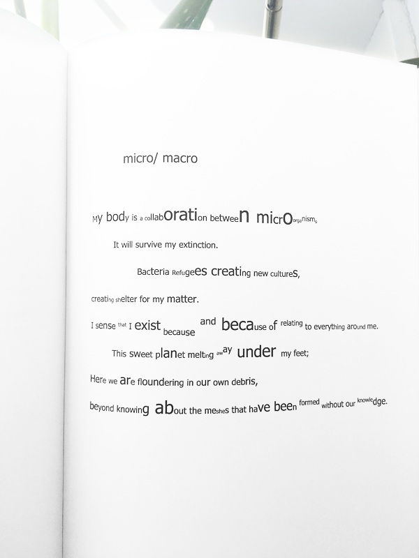 artists book cosmic latte katherina heil ©katherinaheil concrete poetry